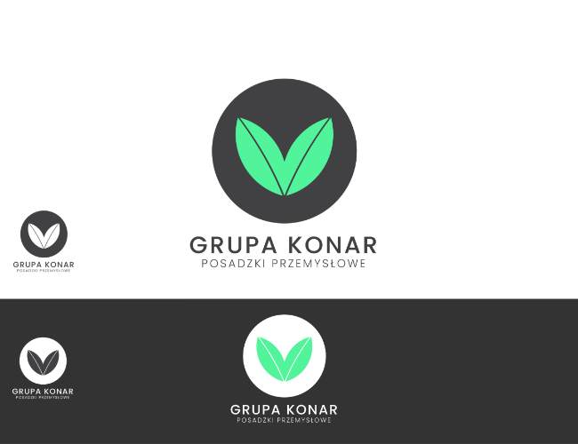 Projektowanie logo dla firm,  Grupa Konar , logo firm - Konar